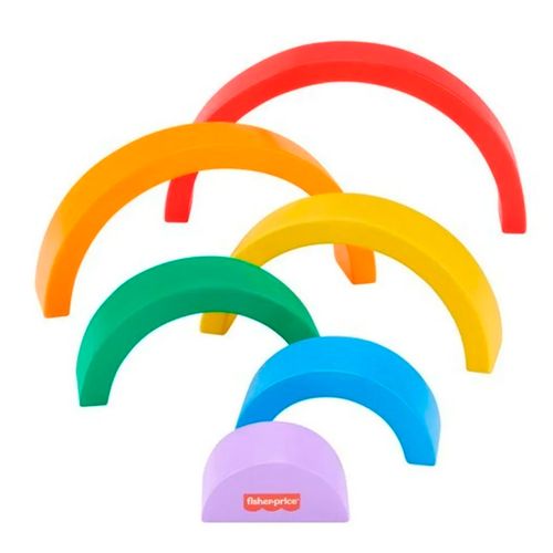 Apilables Fisher Price Arcoiris De Madera