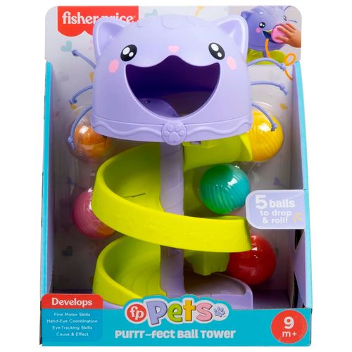 Gatito Fisher Price Pelotitas Rodantes