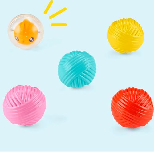 Gatito Fisher Price Pelotitas Rodantes