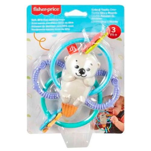 Mordillo Fisher Price Nutria Gira Y Muerde