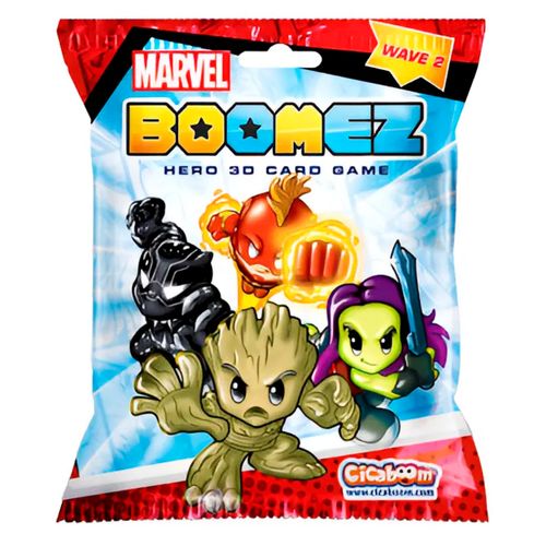 Set Figuras Boomez Marvel X4 Glow in the Dark Black Panther