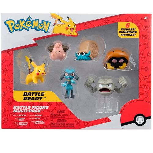 Pokemon Figura Multi Pack 6 Figuras Original