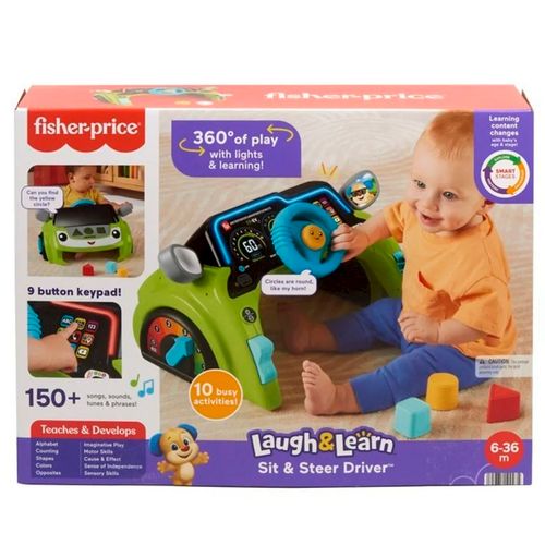 Volante Fisher Price Actividades Interactivas