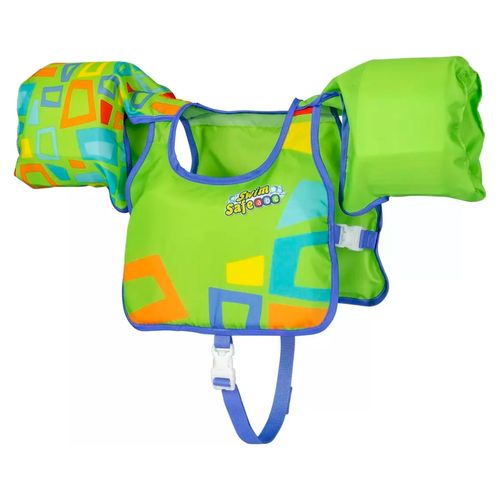 Chaleco Salvavidas Infantil con Bracitos Verde