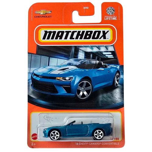 Autos Matchbox Camaro Convertible HVL88 31/100