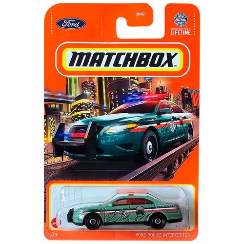 Autos Matchbox Ford Police HVL69 64/100