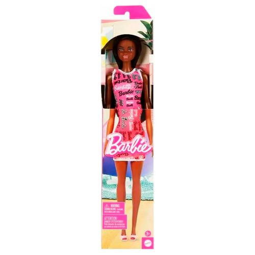 Muñeca Barbie Básica Original 65º Aniversario Morena