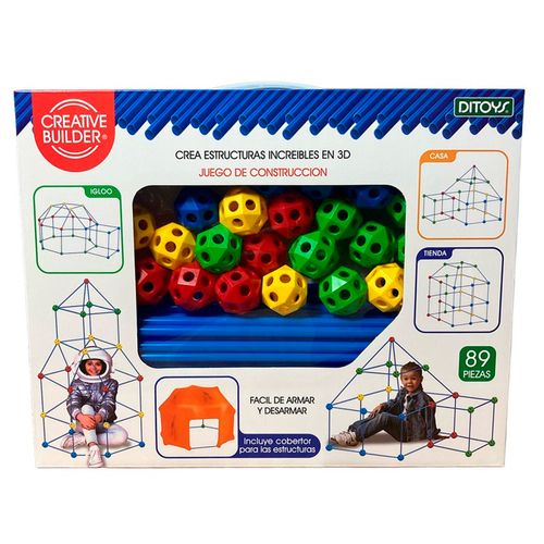 Juego De Construccion Creative Builder 89 Piezas