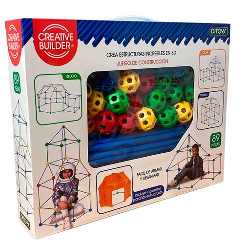 Juego De Construccion Creative Builder 89 Piezas