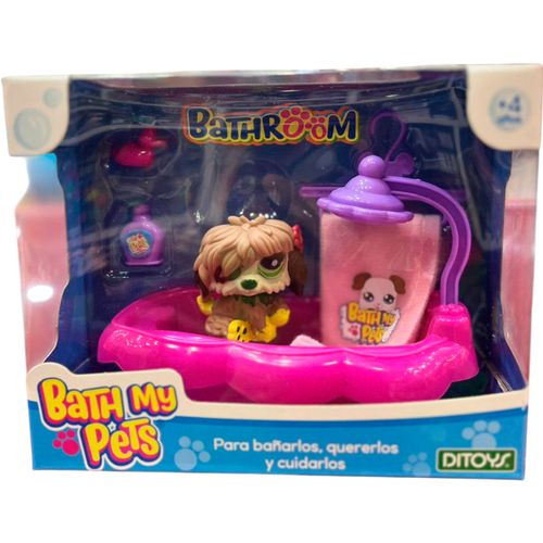 Bath My Pets Para Bañar y Cuidar Marron Claro Ojos Verdes