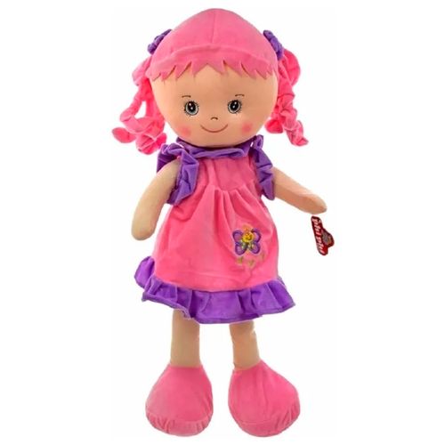 Muñeca Con Musica 40 Cm Rosa
