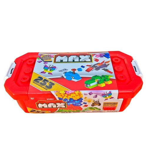 Bloques Max Classic Brick Container 253 Piezas