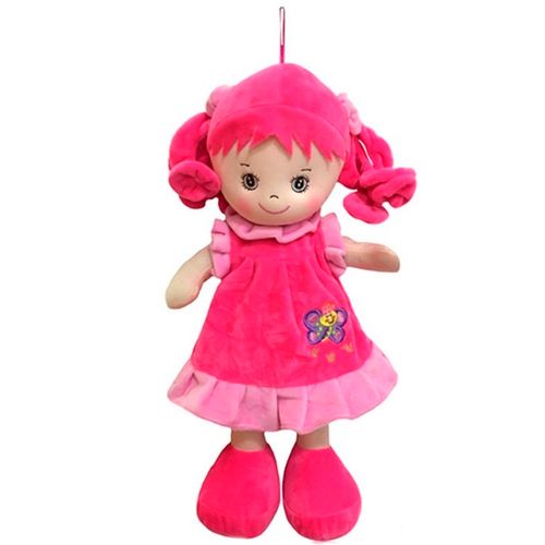 Muñeca Con Musica 40 Cm Fucsia