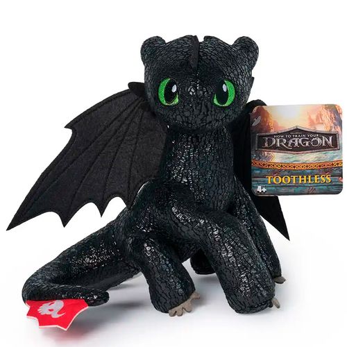Dragons Peluche Suave 20 Cm Toothless