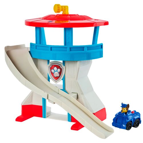 Paw Patrol Patrulla Playset Rescue Racer Look Out Tower
