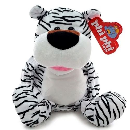 Peluche Titeres De La Selva 20 Cm Tigre Blanco