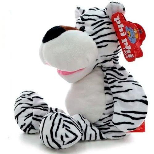 Peluche Titeres De La Selva 20 Cm Tigre Blanco