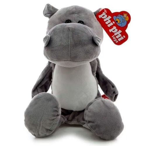 Peluche Titeres De La Selva 20 Cm Hipopótamo