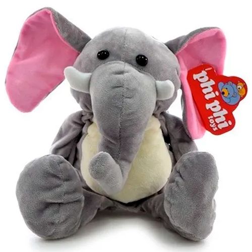 Peluche Titeres De La Selva 20 Cm Elefante
