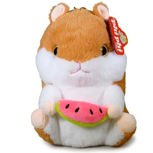 Peluche De Hamster 45 Cm Con Una Sandia