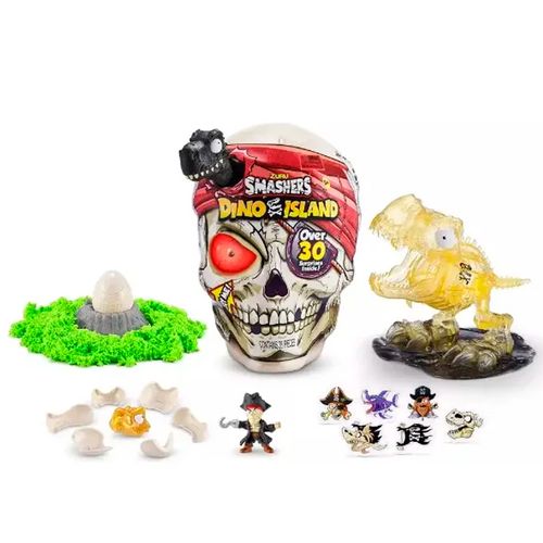 Calavera 30 Sorpresa Smashers Dino Island Giant Skull Negro