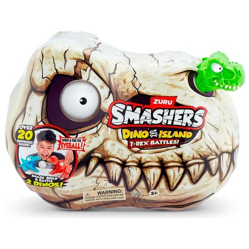 Smashers Dino Island T-Rex Battle 20 Sorpresa Verde