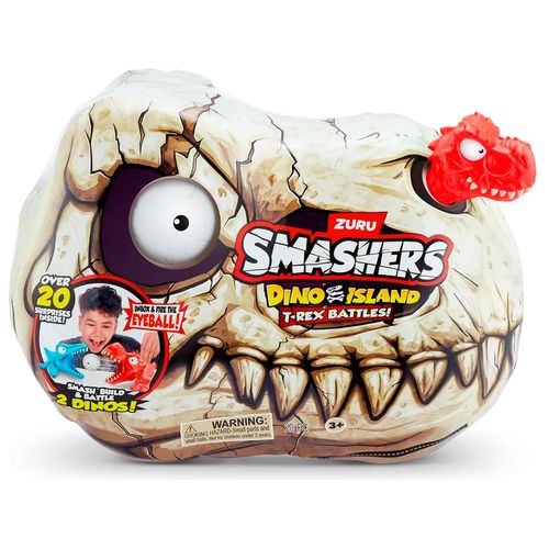 Smashers Dino Island T-Rex Battle 20 Sorpresa Rojo