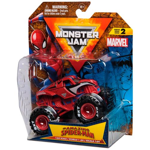 Monster Jam Auto Coleccionable 1:64 Spiderman