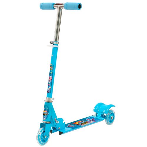 Super Monopatin 3 Ruedas Go Speed Azul Plegable