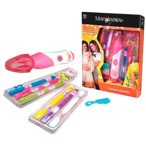 Juego Para Hacer Trenzas Margarita Trenzas Coloridas