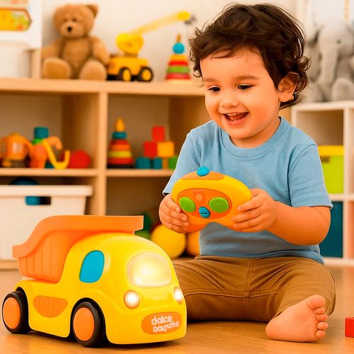 Dolce Bambino Mi Primer Auto A C/R Dolce Con Volquete