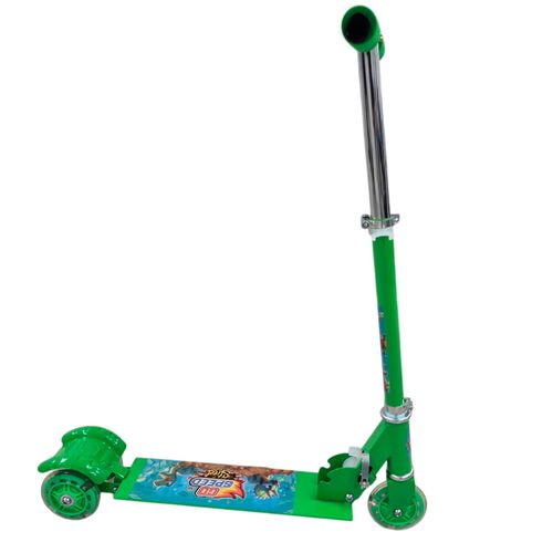 Super Monopatin 3 Ruedas Go Speed Verde Plegable