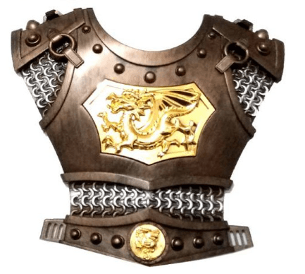 Set De Guerrero Gladiador Marron