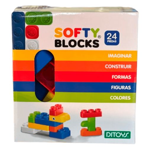 Set De Bloques Didácticos Softy Blocks 24 Piezas