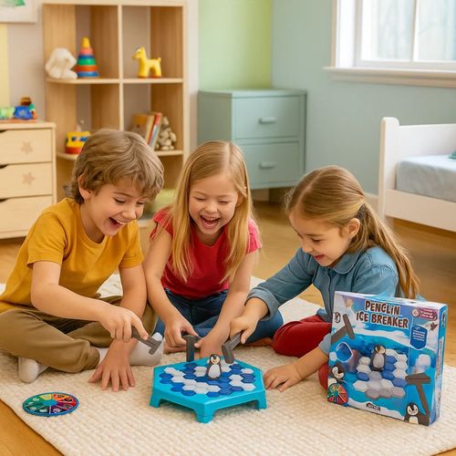 Juego De Mesa Penguin Ice Breaker