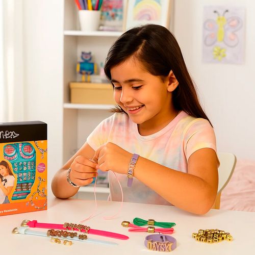 Juego De Hacer Pulsera Margarita Crea Pulseras, Collares Y Brazaletes
