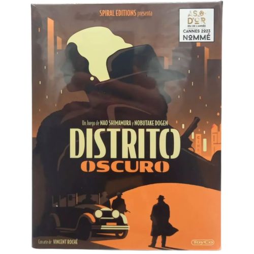 Juego De Mesa Cartas Distrito Oscuro
