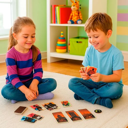 Juego De Mesa Cartas Distrito Oscuro