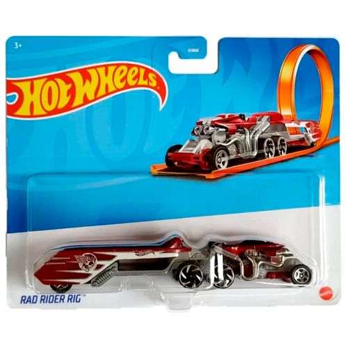 Camión Hot Wheels Transportador Rad Rider Rig
