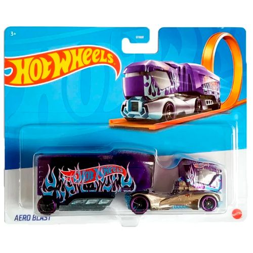 Camión Hot Wheels Transportador Aero Blast