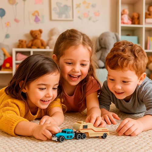 Camión Hot Wheels Transportador Bugcafion