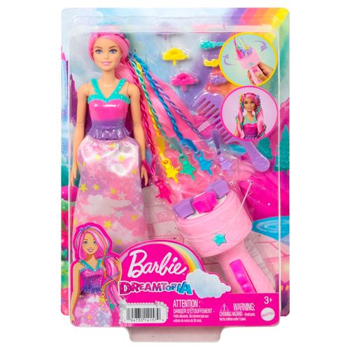 Barbie Muñeca Dreamtopia Twist Style Trenzas Mágicas