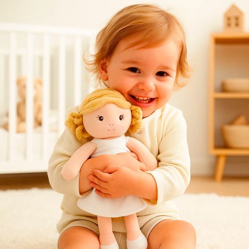 Muñeca de Peluche Soft 50cm Blanco