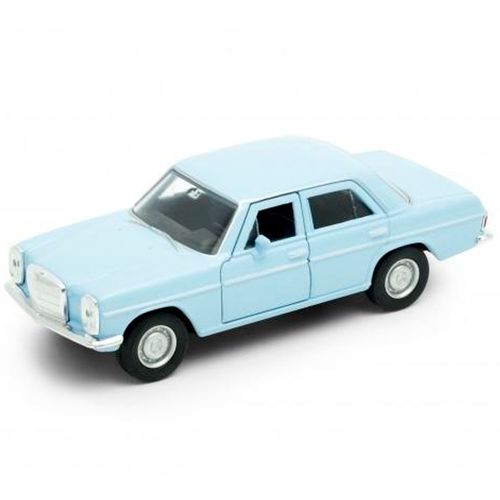 Auto Colección Welly Metal Mercedes Benz 220 Celeste Escala 1:36