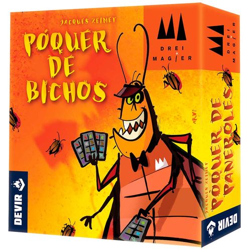 Juego De Mesa Cartas Poquer De Bichos