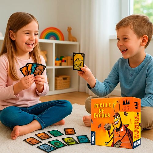 Juego De Mesa Cartas Poquer De Bichos