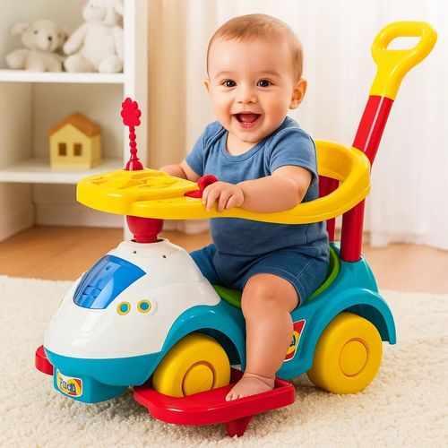 Rondi Andador Para Bebes 2 en 1 Con Barra De Arrastre Maxi Top