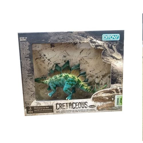 Cretaceous Dinosaurios 14 cm Estegosaurio