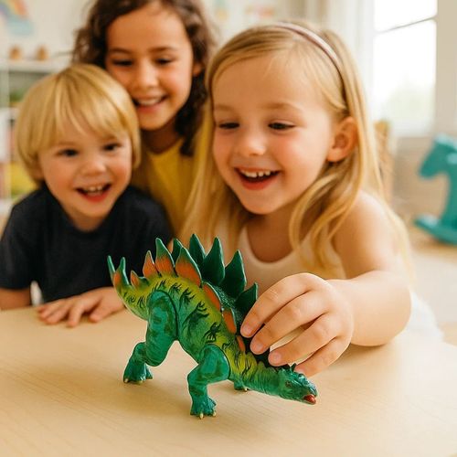 Cretaceous Dinosaurios 14 cm Estegosaurio