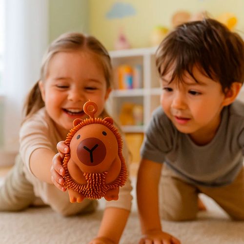 Juguete Squishy Antiestrés De Capibara